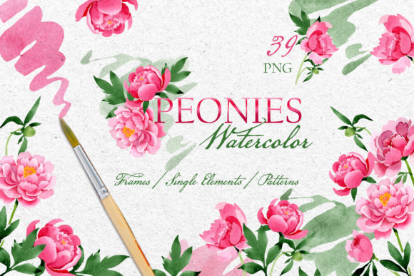 Reviewing the Pink Peony Watercolor Embroidery Design