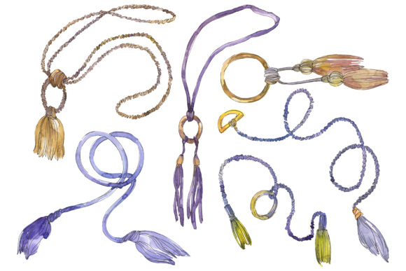Ropes Watercolor Illustrations for Branding