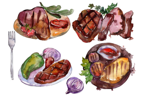 Watercolor Steaks: A Designer's Stitch Review